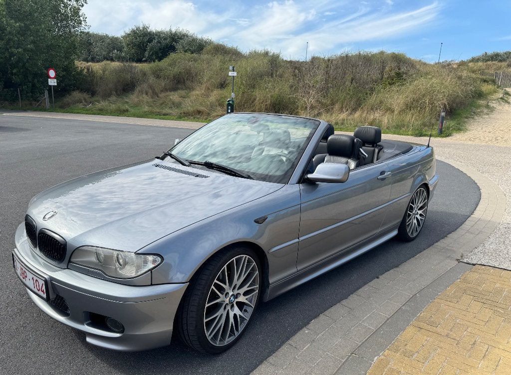 Ensemble BMW 318ci Cabriolet M, Autos, Cuir, Argent ou Gris, Achat, 4 portes