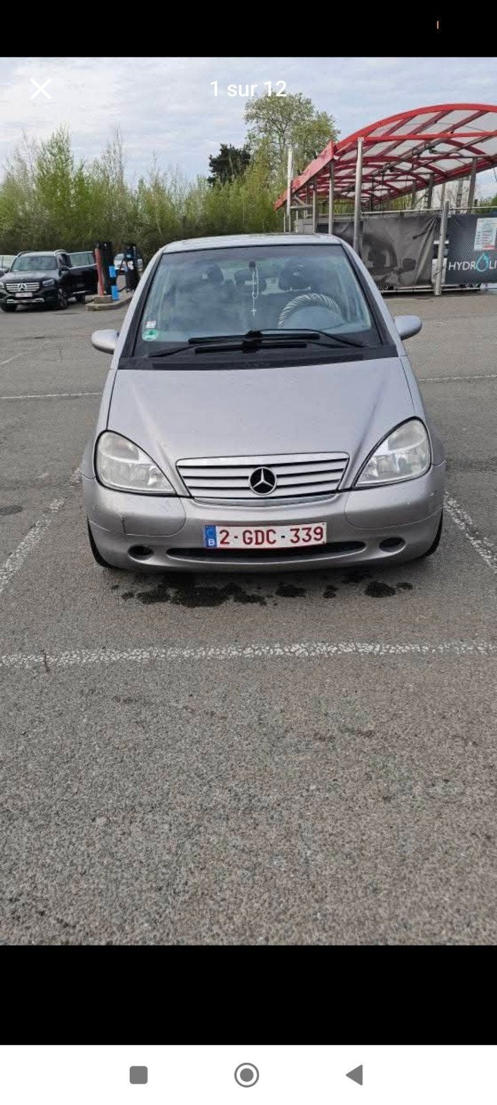 Mercedes Classe A 140, Autos, Achat, Carnet d'entretien, Noir, 5 portes