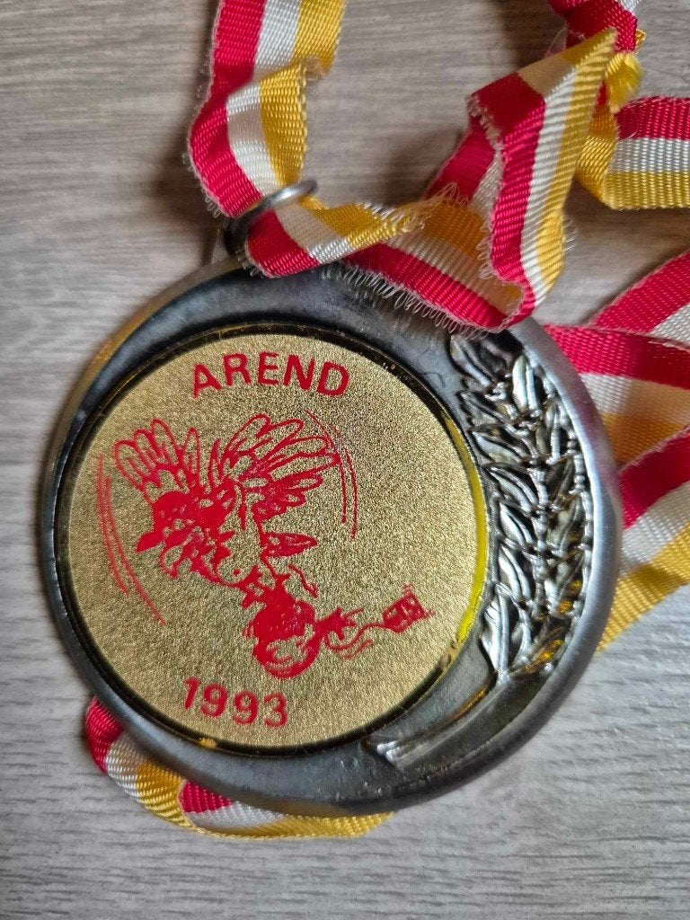 Carnaval medaille Aalst Arend 1993, Ophalen of Verzenden