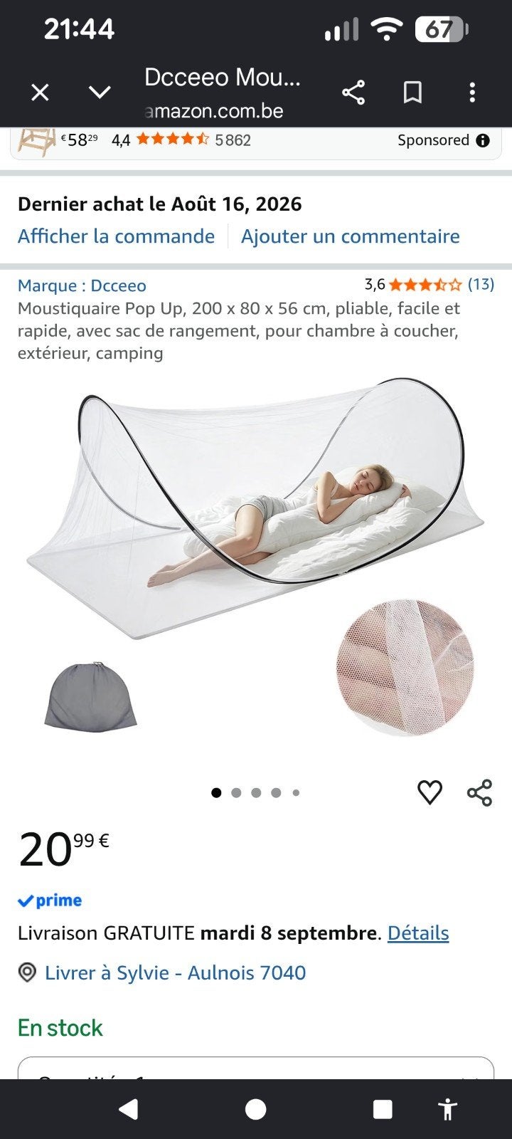 moustiquaire, Enlèvement ou Envoi, Neuf, Autres types
