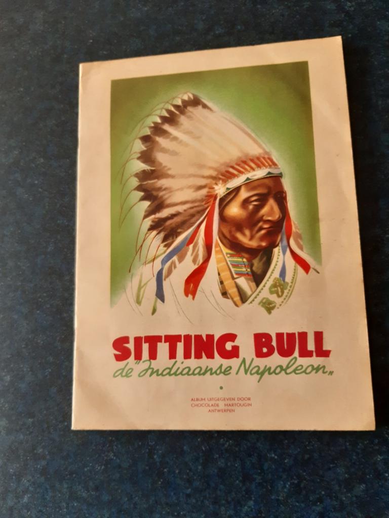 Martougin chocolade, Sitting Bull, Ophalen, Gelezen, Plaatjesalbum