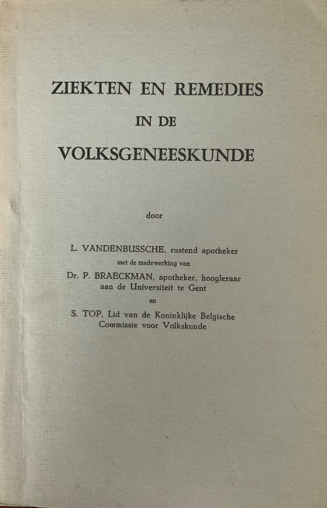 Ziekten en remedies in de volksgeneeskunde, Boeken, Ophalen of Verzenden