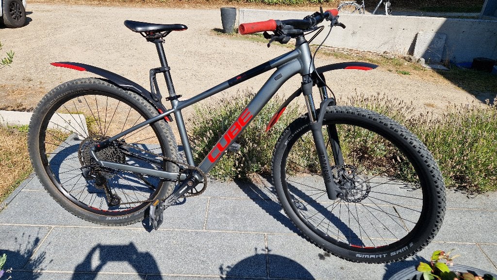 Mountainbike jongen, Fietsen en Brommers, Gebruikt, Versnellingen, Cube, Schijfrem