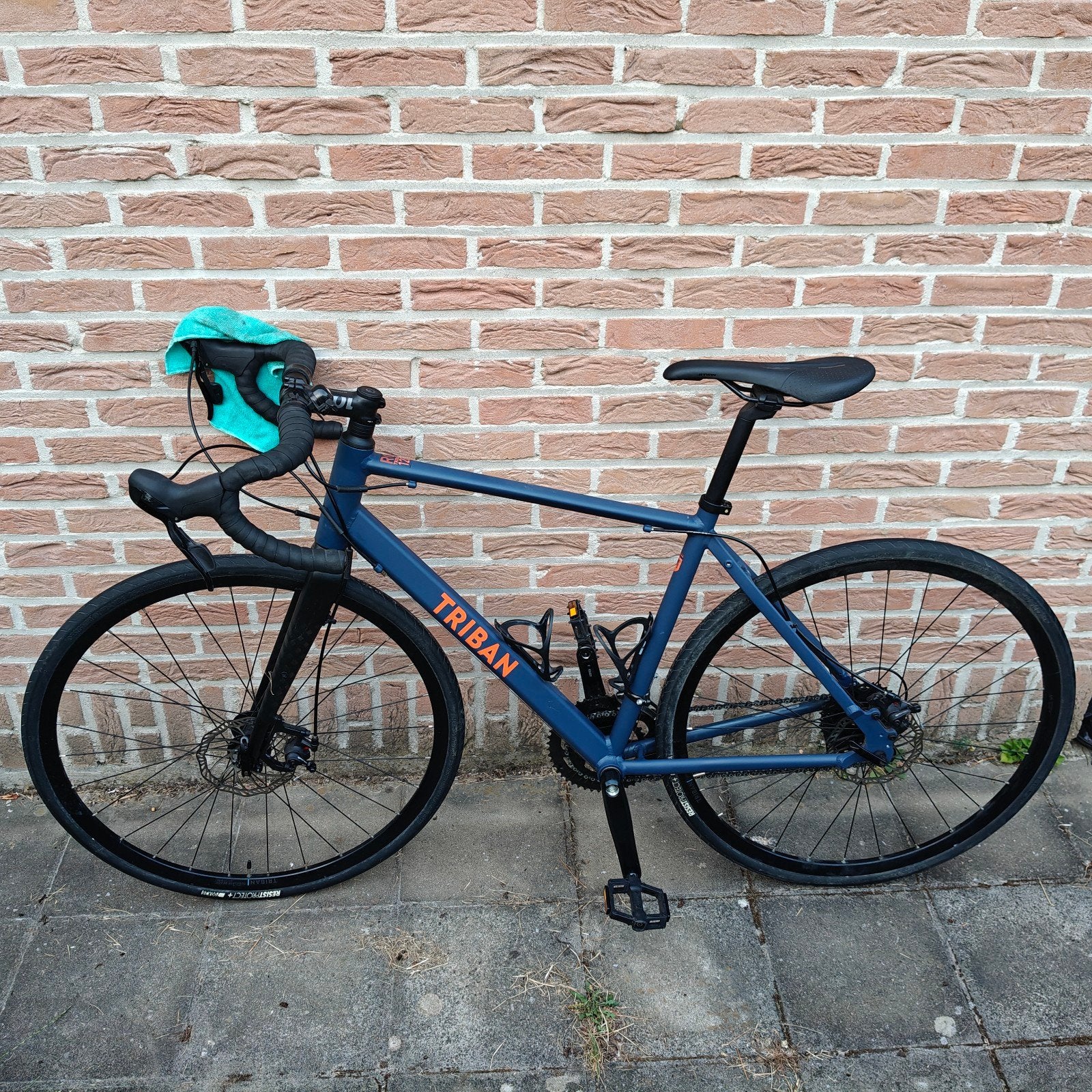 Triban RC120 - M-formaat Disc racefiets - Zeer goed, Fietsen en Brommers, Fietsen | Racefietsen, Ophalen, Aluminium