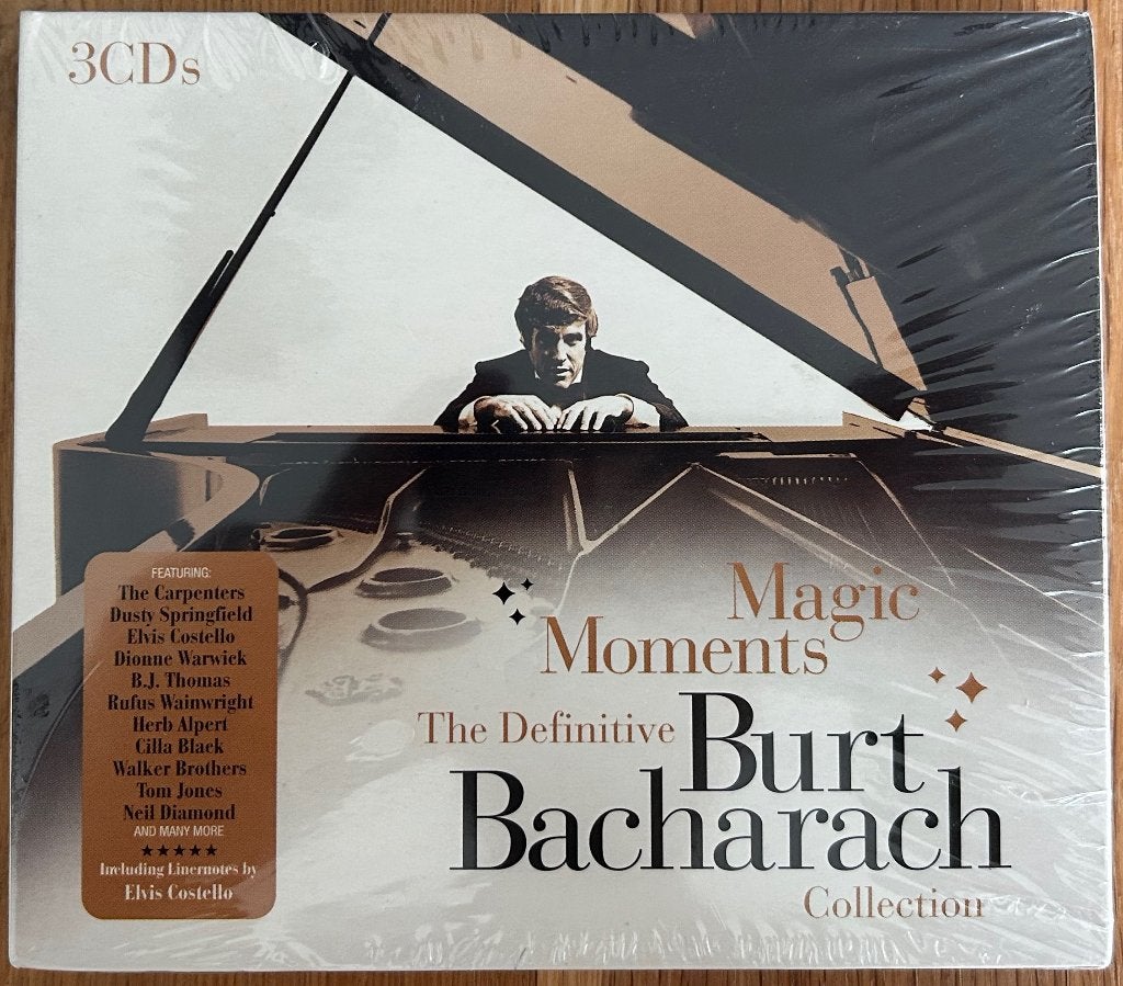 Magic moments: Definitive BURT BACHARACH collection (3CD), Verzenden, Nieuw in verpakking, Pop, Digipak