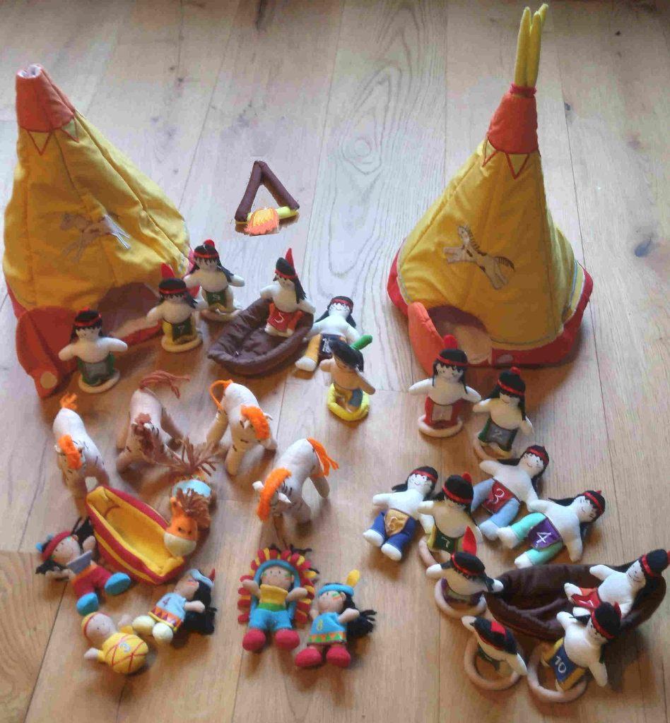 Tipis et Indiens / Tipi's en Indianen - Lilliputiens [9m+], Ophalen, Gebruikt, Rekenen