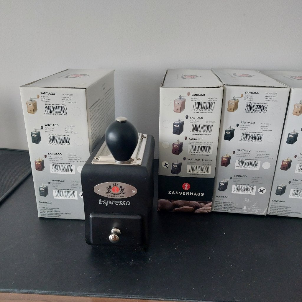 Zassenhaus Santiago koffiemolen, Ophalen, Overige materialen, Overige typen, Nieuw