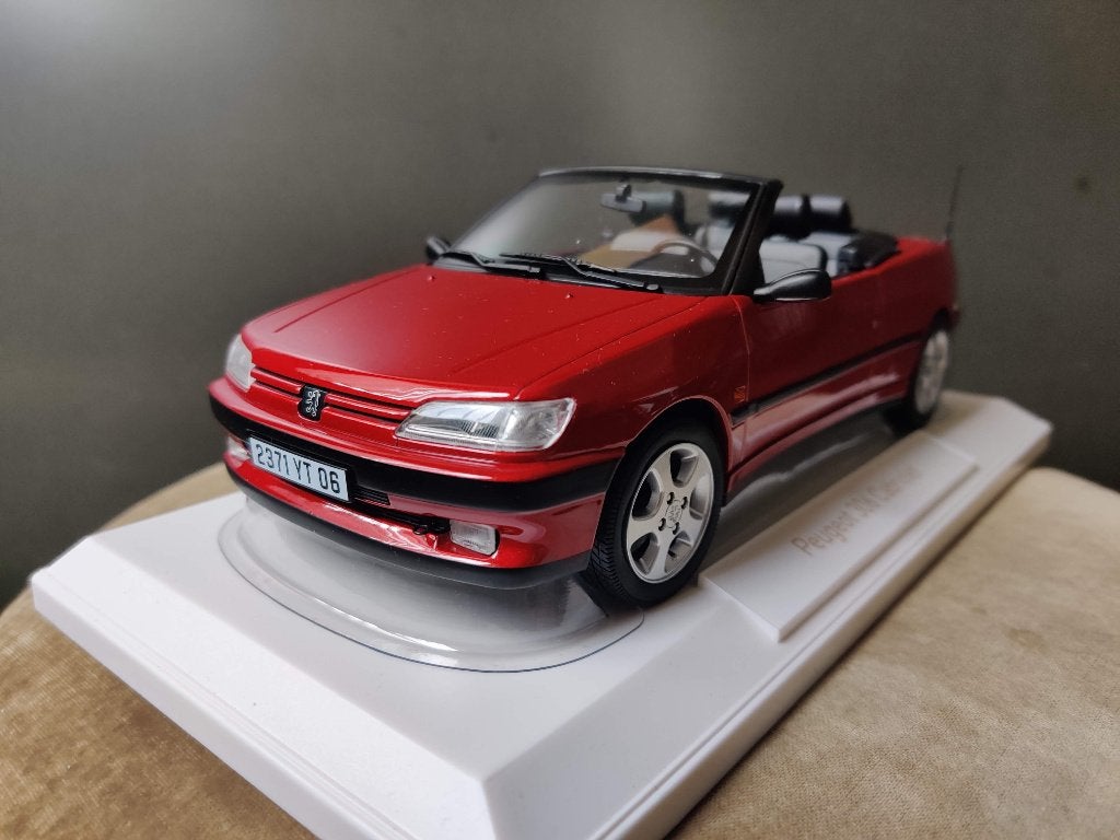 Peugeot 306 Cabriolet 1994 Norev 1/18e neuve, en boîte., Neuf, Enlèvement ou Envoi, Voiture, Norev