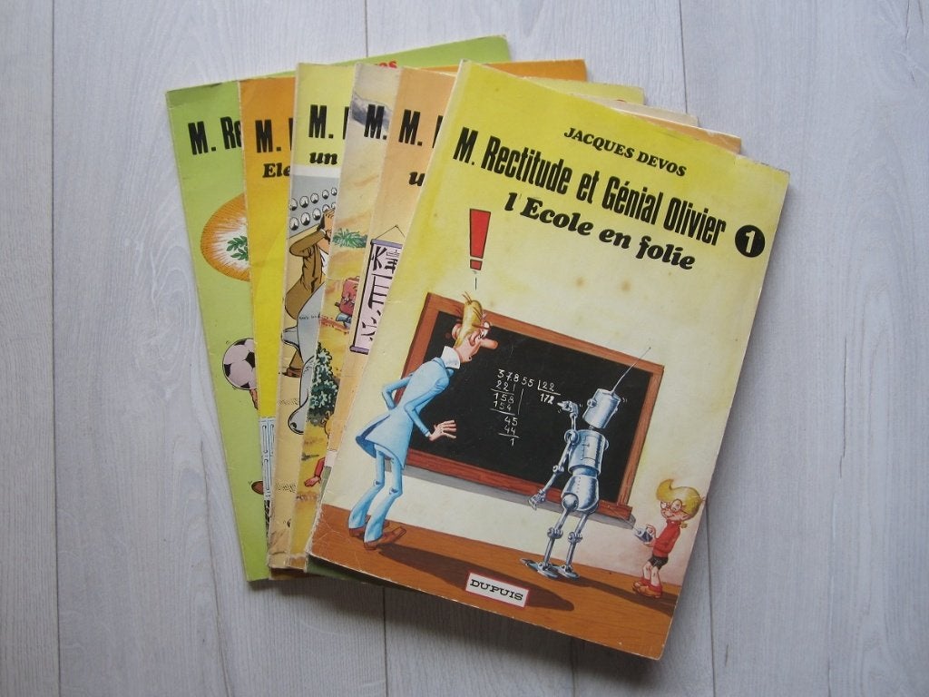 Génial Olivier - Titres et prix dans la description, Plusieurs BD, Enlèvement ou Envoi, Comme neuf, Jacques Devos