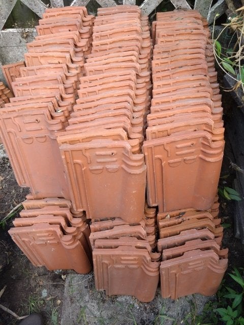 Pottelberg storm pan, nooit gebruikt, Doe-het-zelf en Bouw, Dakpannen en Dakbedekking, Ophalen, Steen of Klei, Nieuw, 5 tot 10 m²