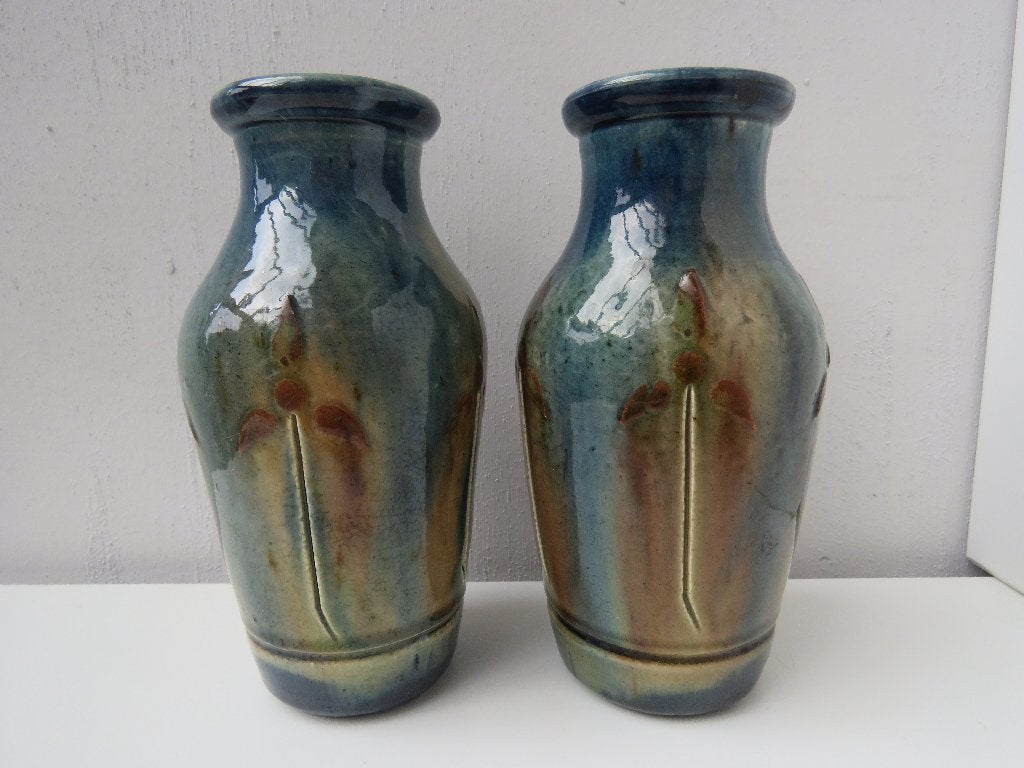 Vases Art Nouveau Pieter-Jozef Laigneil, Enlèvement ou Envoi
