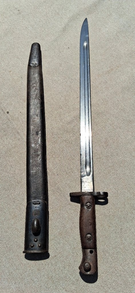Baïonnette anglaise 1907 Anderson, Collections, Objets militaires | Général, Enlèvement ou Envoi, Armée de terre, Couteau ou Poignard