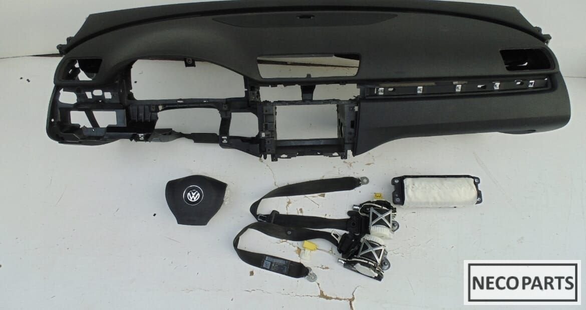 VOLKSWAGEN PASSAT B6 B7 AIRBAG AIRBAGSET ORGINEEL OP AANVRAA, Gebruikt, -, Volkswagen, -