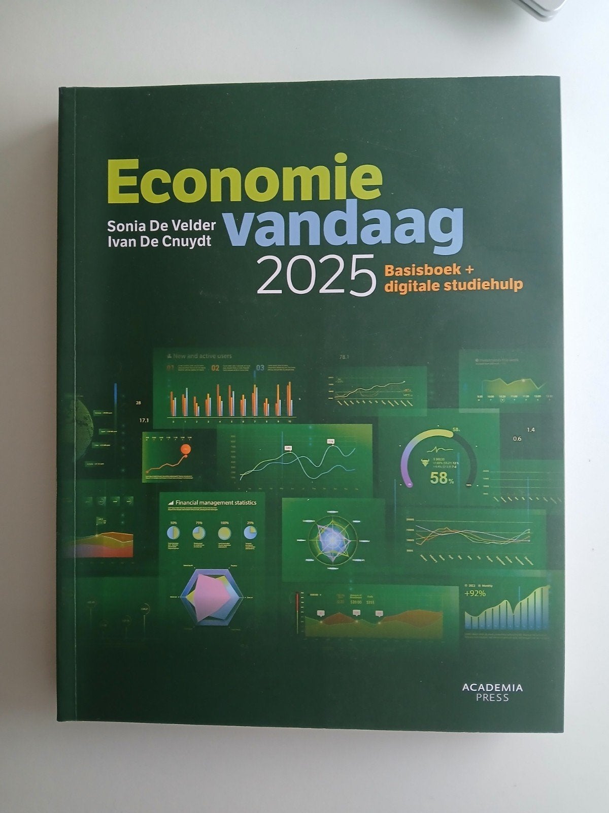 Ivan De Cnuydt - Economie Vandaag 2025, Enlèvement ou Envoi, Ivan De Cnuydt; Sonia De Velder