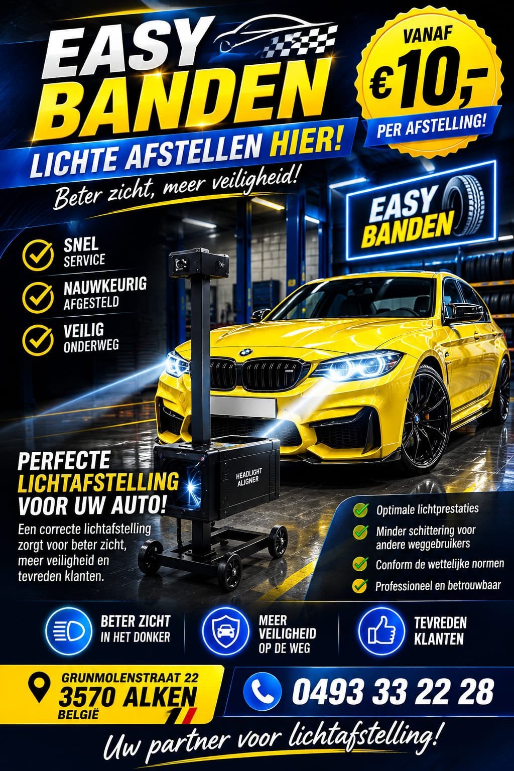 Lichte Afstellin hier €10 Lichte Afstellin €10, Enlèvement ou Envoi