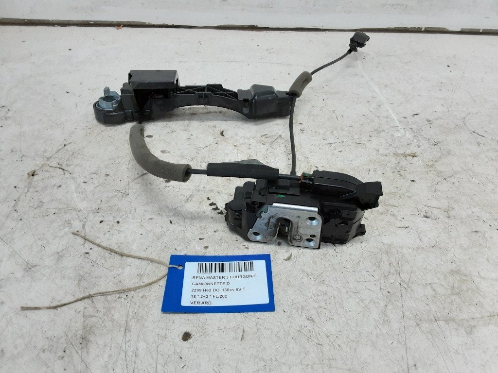 SERRURE DE PORTE ARRIÈRE DROITE Renault, Utilisé, Arrière, Renault