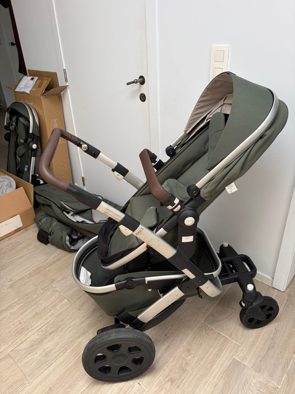 joolz geo 2 met uitbereidingset, Kinderen en Baby's, Kinderwagens en Combinaties, Ophalen, Zo goed als nieuw, Kinderwagen