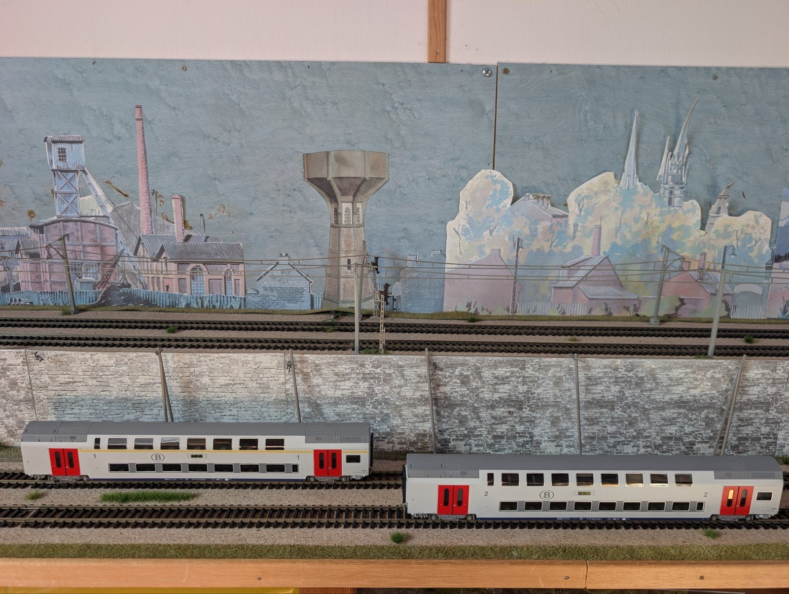 NMBS SNCB | Lsmodels 43016 | M6 A + B | Newlook Set van 2 |, Overige merken, Treinset, Gelijkstroom, Ophalen of Verzenden