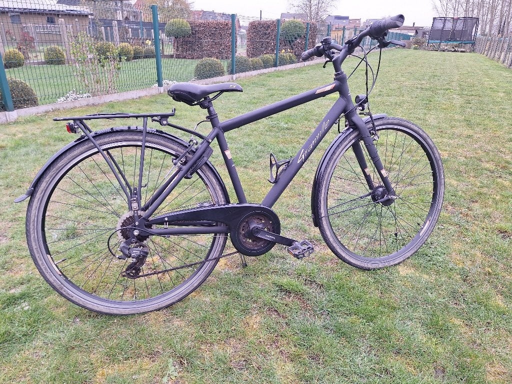 jongenfiets 28" maat S, Fietsen en Brommers, Gebruikt, Velgrem, Versnellingen, Ophalen