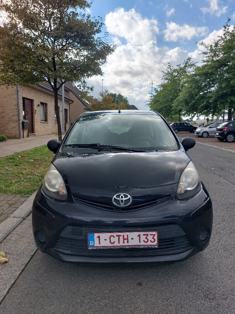 Toyota Aygo, Auto's, Toyota, 4 zetels, Achterwielaandrijving, Zwart, Handgeschakeld
