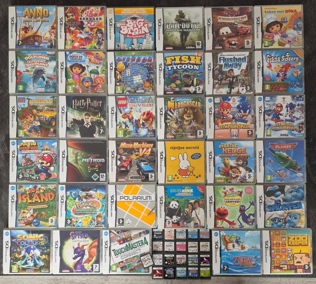 Nintendo DS Spellen Speelbaar op DS , 2DS en 3DS console, Games en Spelcomputers, Games | Nintendo DS, Ophalen of Verzenden