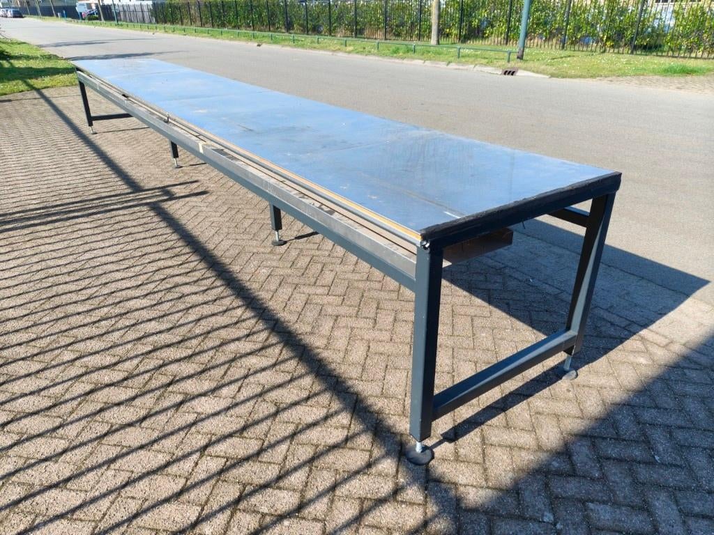 tafel 7 meter lang, Maison & Meubles, Tables | Tables à manger, Utilisé, 50 à 100 cm, 200 cm ou plus, Cinq personnes ou plus, Rectangulaire