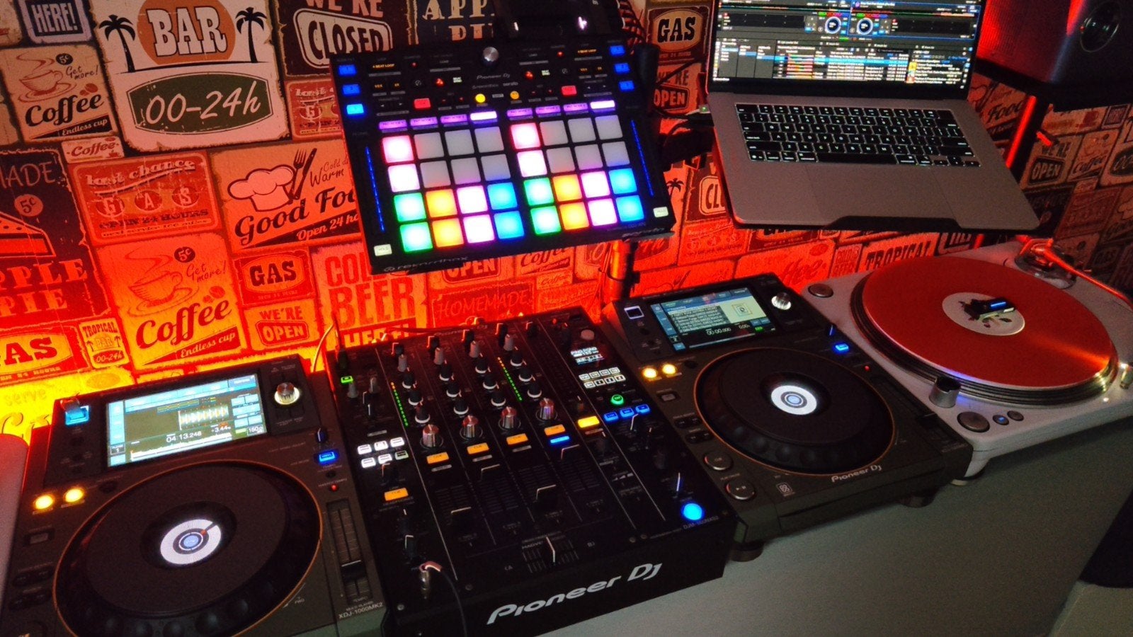 Te koop of ruil - Pioneer set - 2x XDJ-1000MK2 + DJM900NXS2, Enlèvement