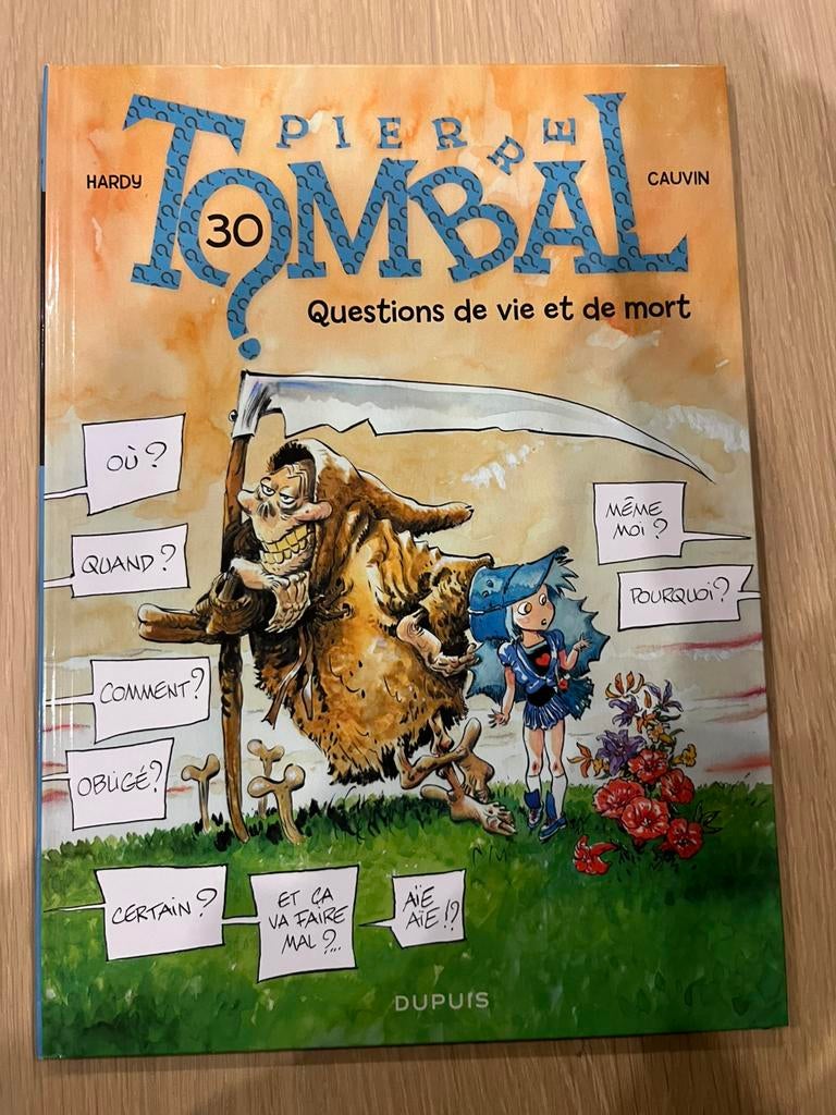 Pierre Tombal - 30 - Questions de vie et de mort, Une BD, Enlèvement ou Envoi
