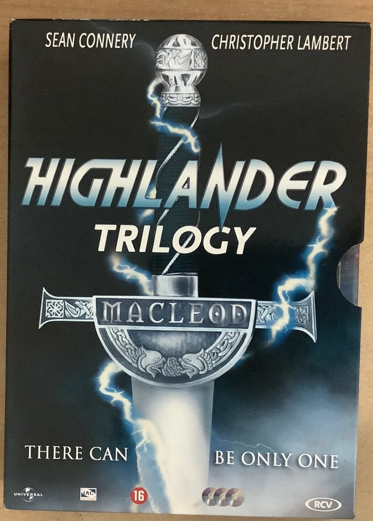 Highlander Trilogy Dvd 3disc Christopher Lambert, CD & DVD, DVD | Aventure, Enlèvement ou Envoi, Anglais, Néerlandais, À partir de 16 ans
