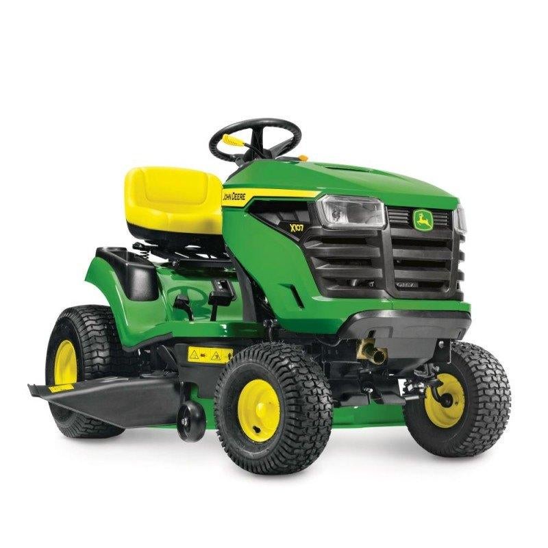 JOHN DEERE X107 - NEW, Elektrische starter, Nieuw, 90 tot 120 cm, Ophalen
