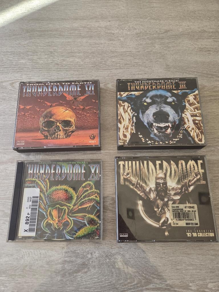 Thunderdome cds, Enlèvement ou Envoi, Comme neuf, Techno ou Trance