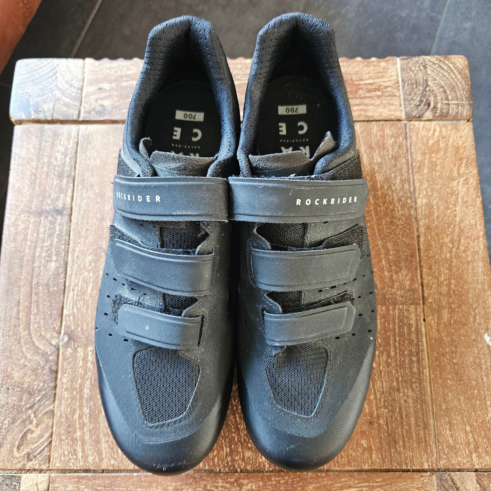 Fietsschoenen rockrider met spd plaatjes, 2 keer gebruikt, Ophalen