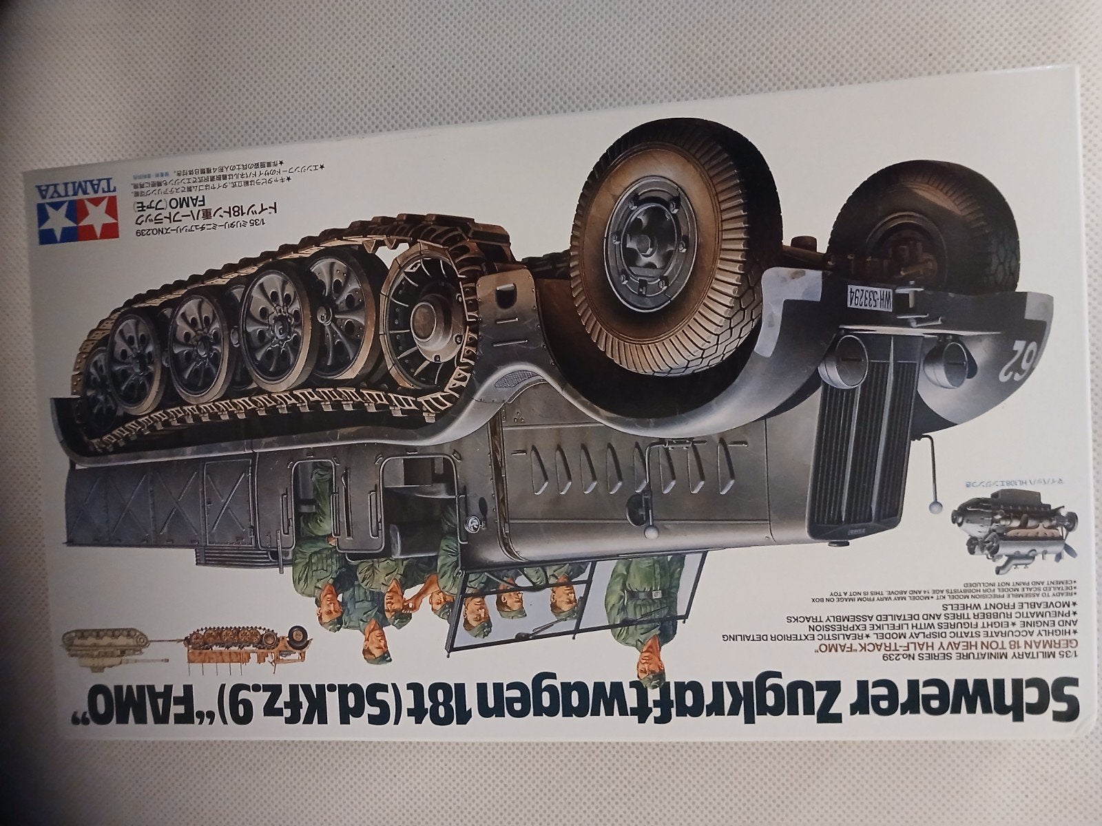 Modelbouw, Tank, 1:32 tot 1:50, Nieuw, Ophalen