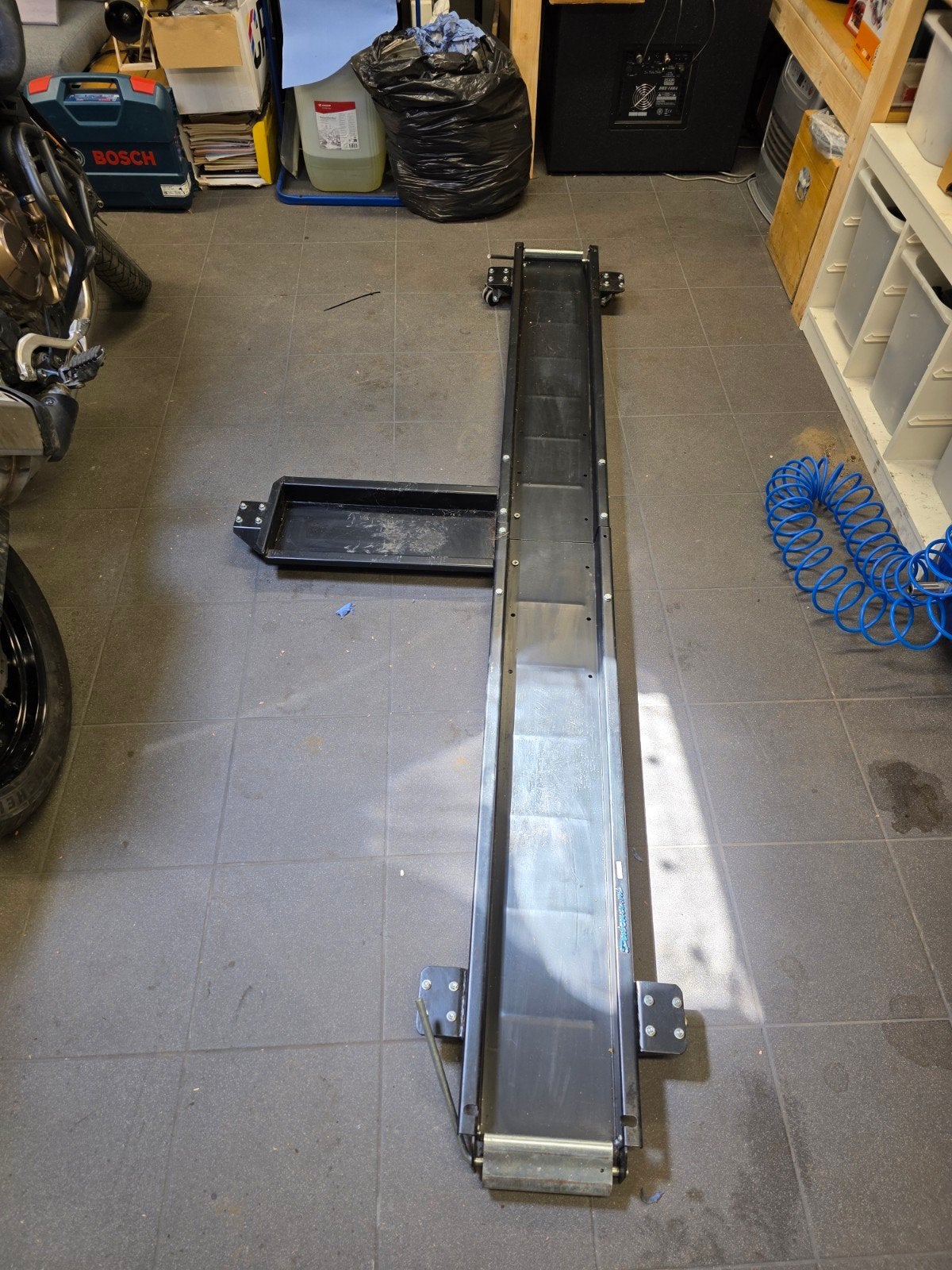 motormover daytona 240cm, Ophalen