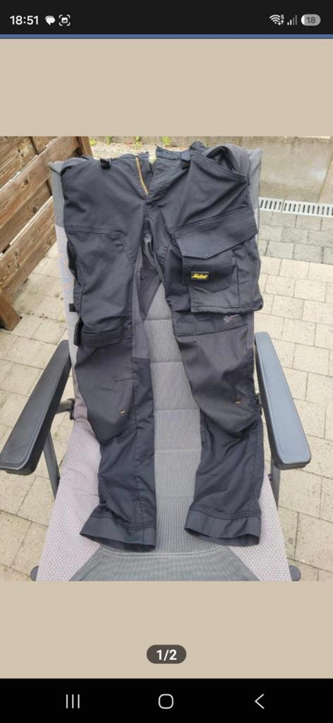Snickers werkbroek zwart 1, Tuin en Terras, Werkkleding, Ophalen, Nieuw, Dames, Snickers