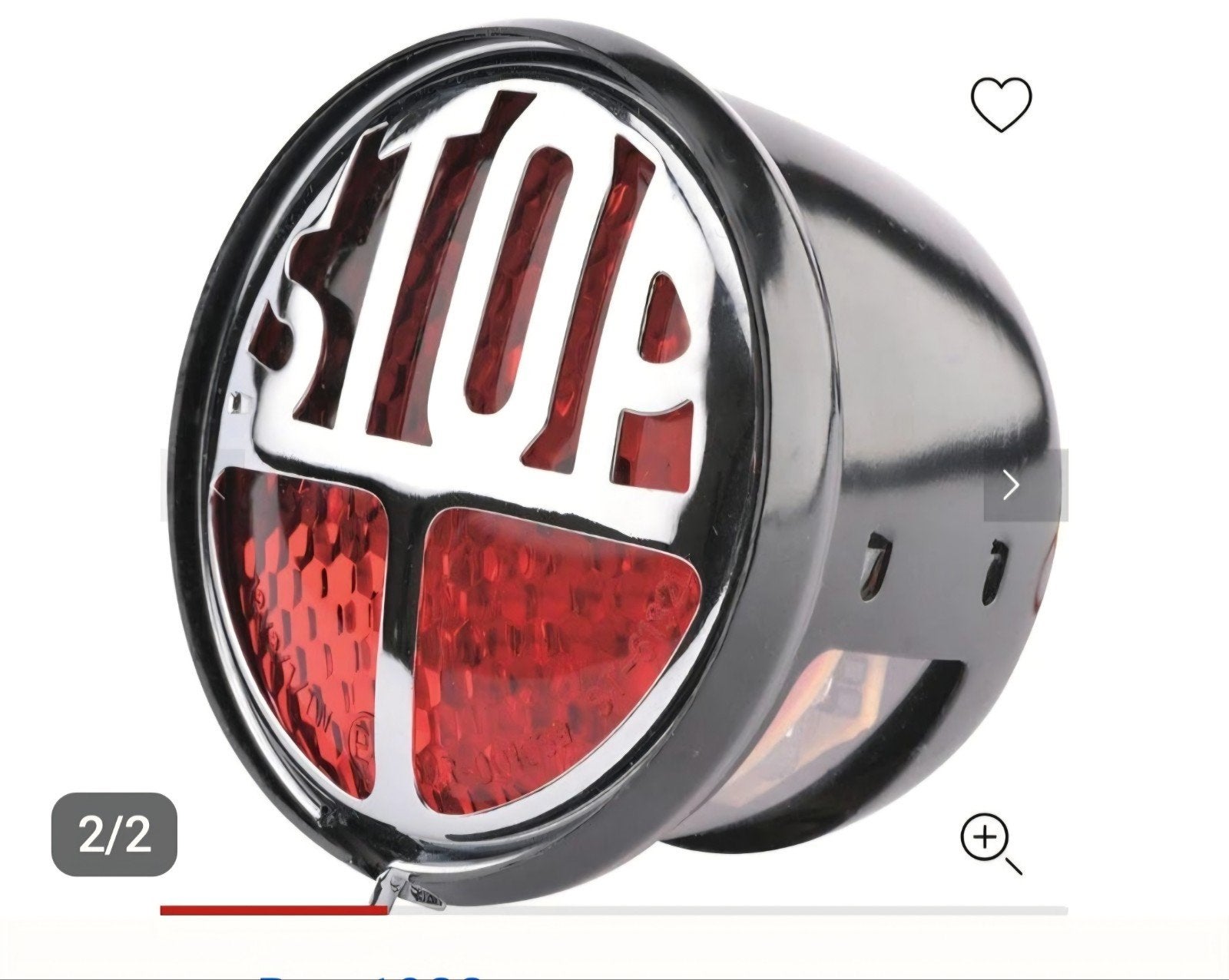 Moto feu stop, Enlèvement ou Envoi