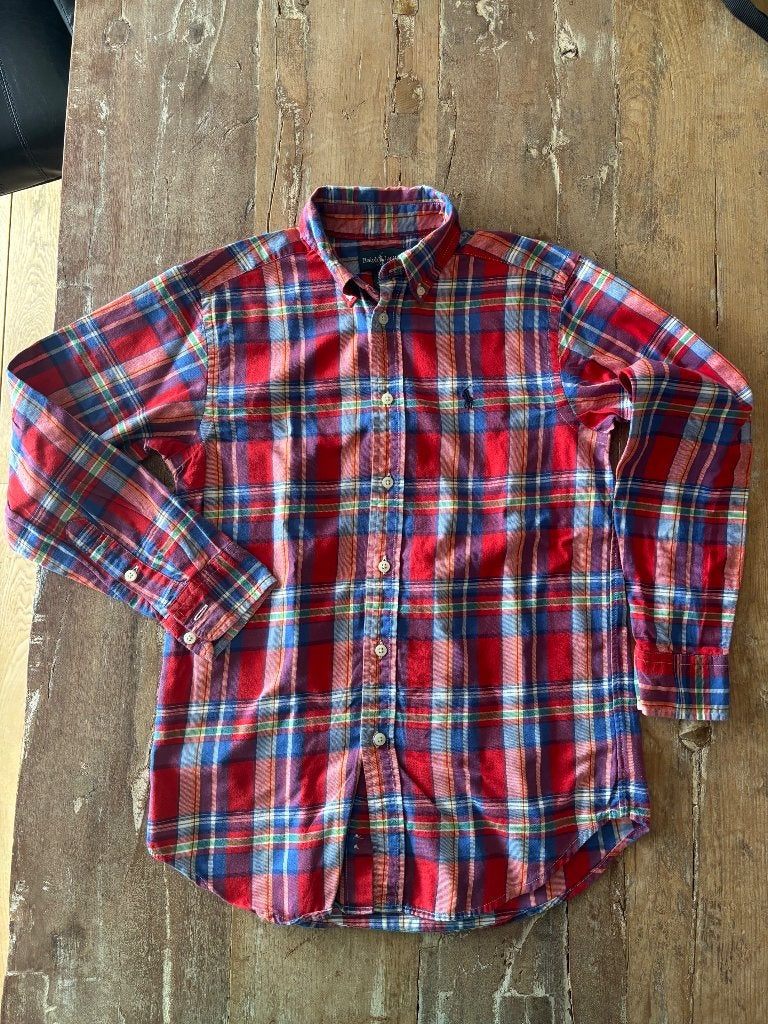 Hemd Polo Ralp Lauren, Gebruikt, Overhemd of Blouse, Ophalen of Verzenden, Jongen