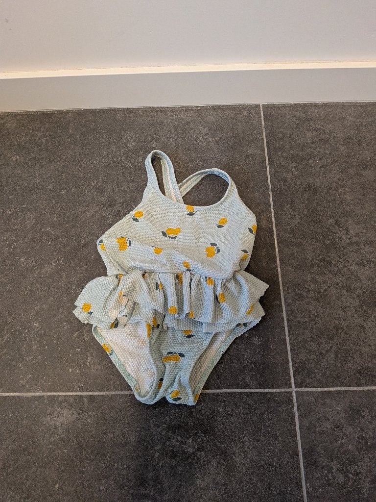 maillot de bain à thème bébé taille 74 80, Enfants & Bébés, Maillot de bain, Comme neuf, Hema, Fille