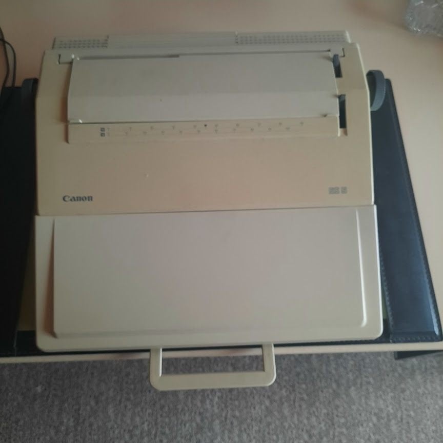 Vintage CANON ES5Model V011 draagbare typmachine, Enlèvement, Utilisé
