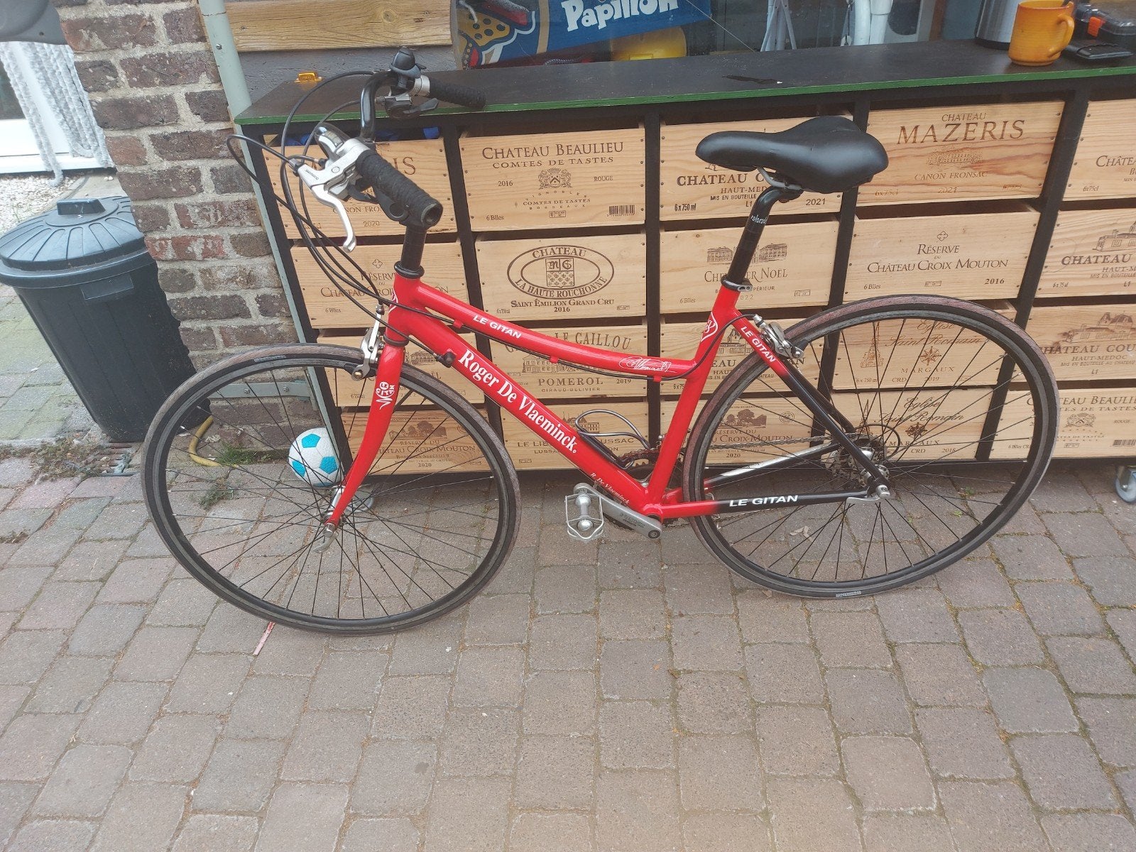 dames koersfiets, Fietsen en Brommers, Ophalen