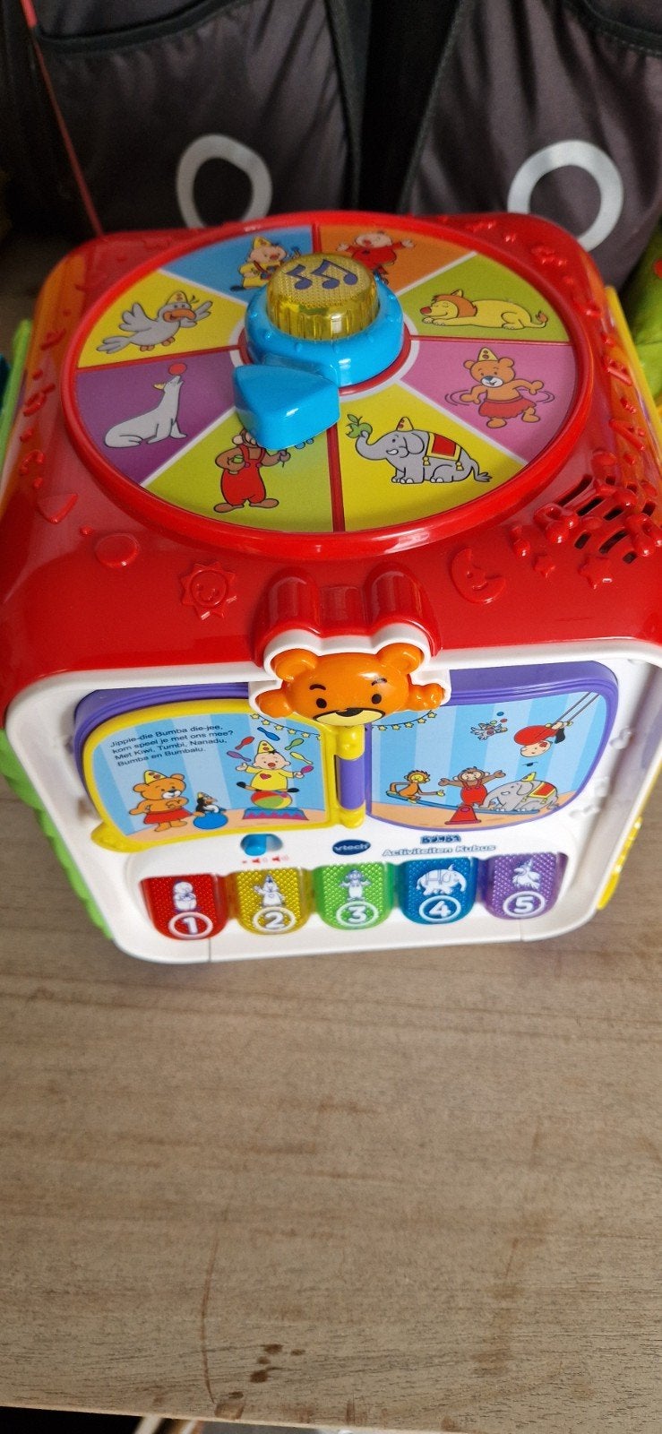 Speelbox bumba, Enlèvement