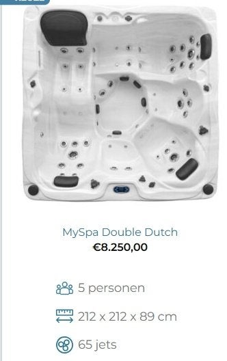 jaccuzi, Jardin & Terrasse, Enlèvement, Comme neuf, Fixé