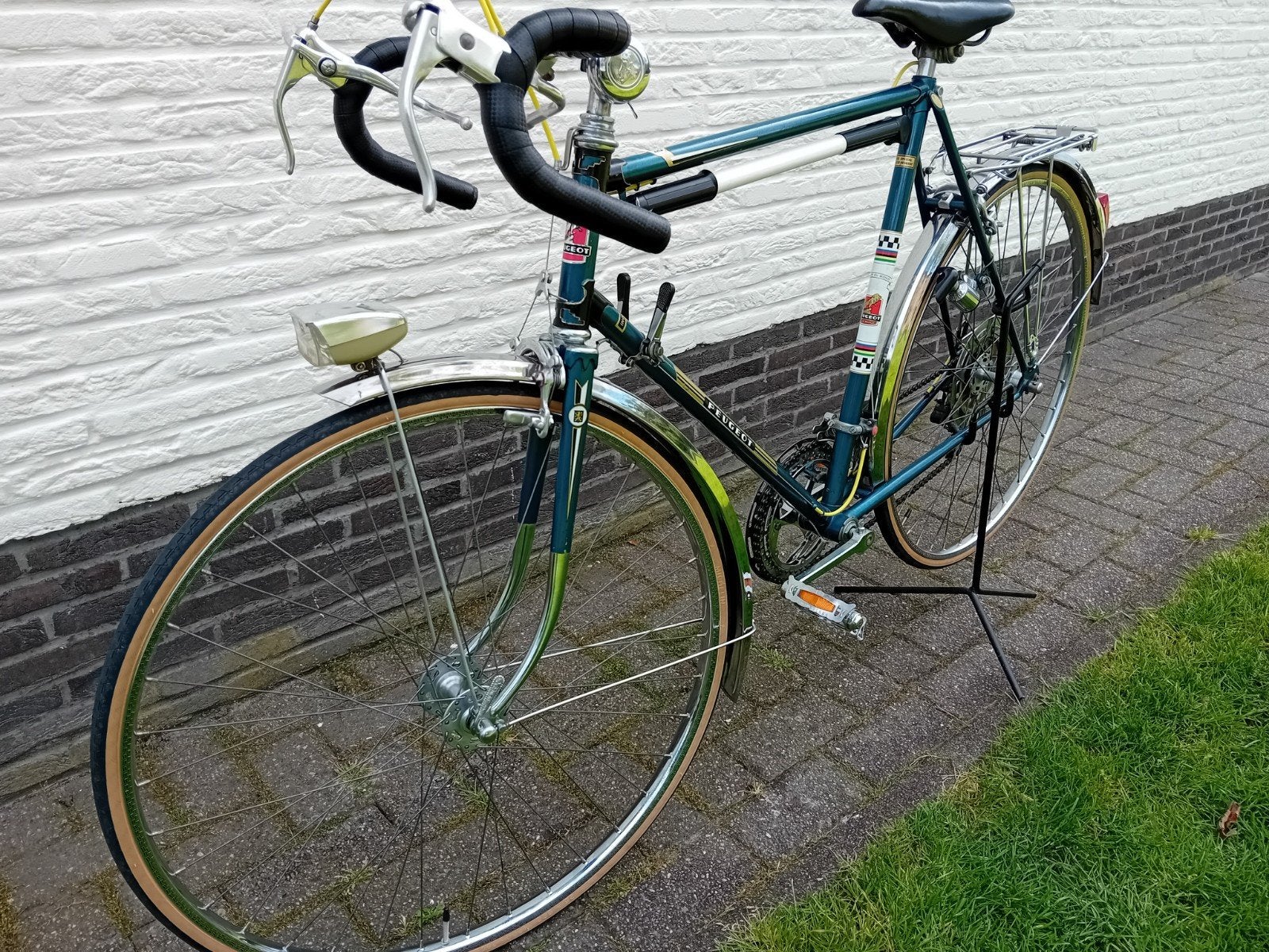 Peugeot vintage, vélo de course vintage, Vélos & Vélomoteurs, Autres marques, 10 à 15 vitesses, Frein sur jante, 57 à 61 cm