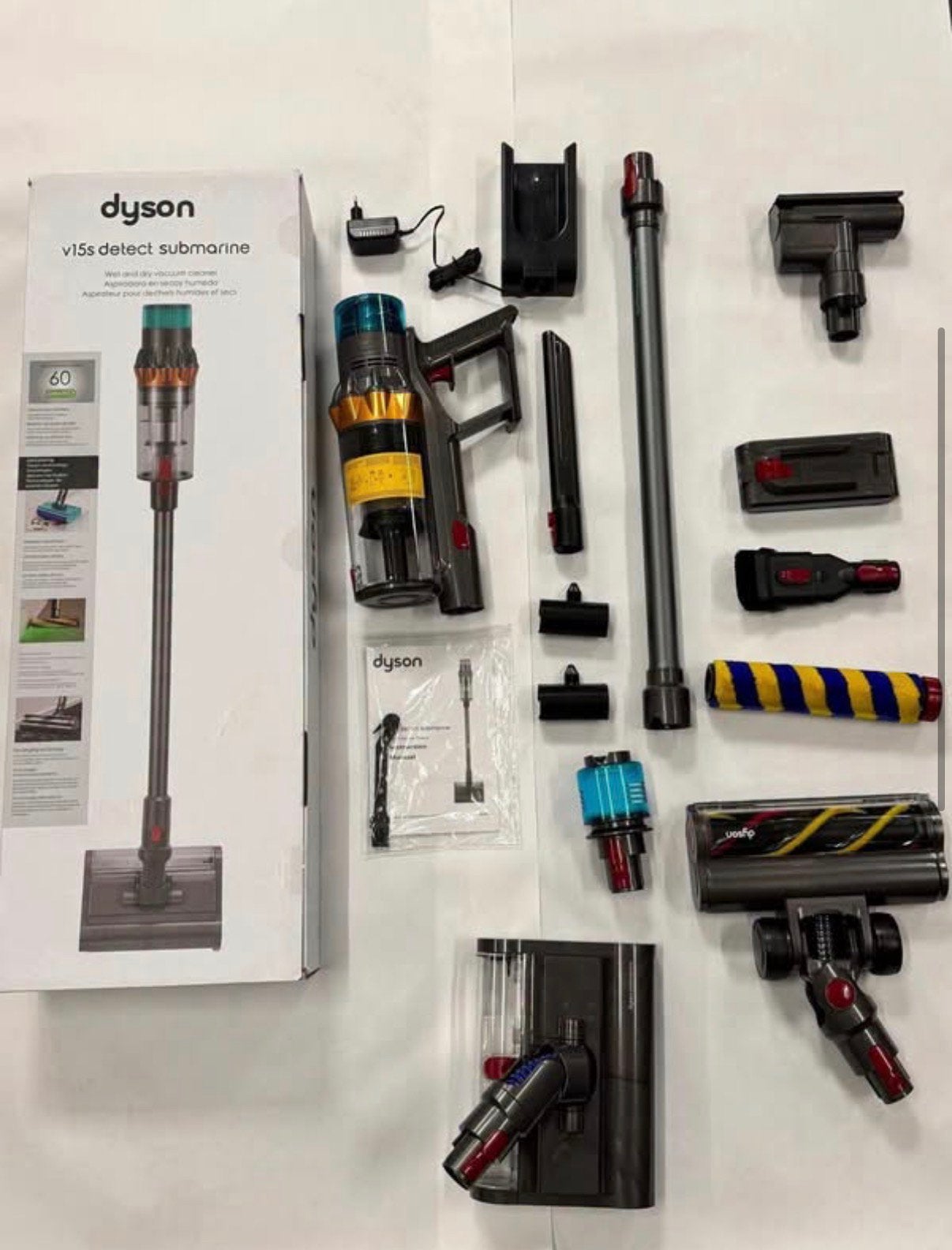 Dyson v15s detect submarine, Electroménager, Enlèvement ou Envoi, Comme neuf, Dyson