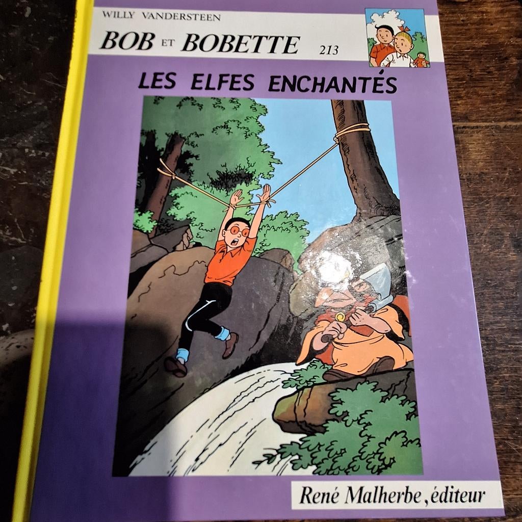 bob et bobette 213  w.vandersteen les elfes enchantées, Livres, Willy Vandersteen, Une BD, Utilisé, Envoi