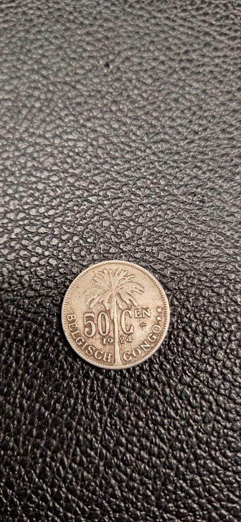 Belgisch congo 50 centiem 1924, Enlèvement ou Envoi
