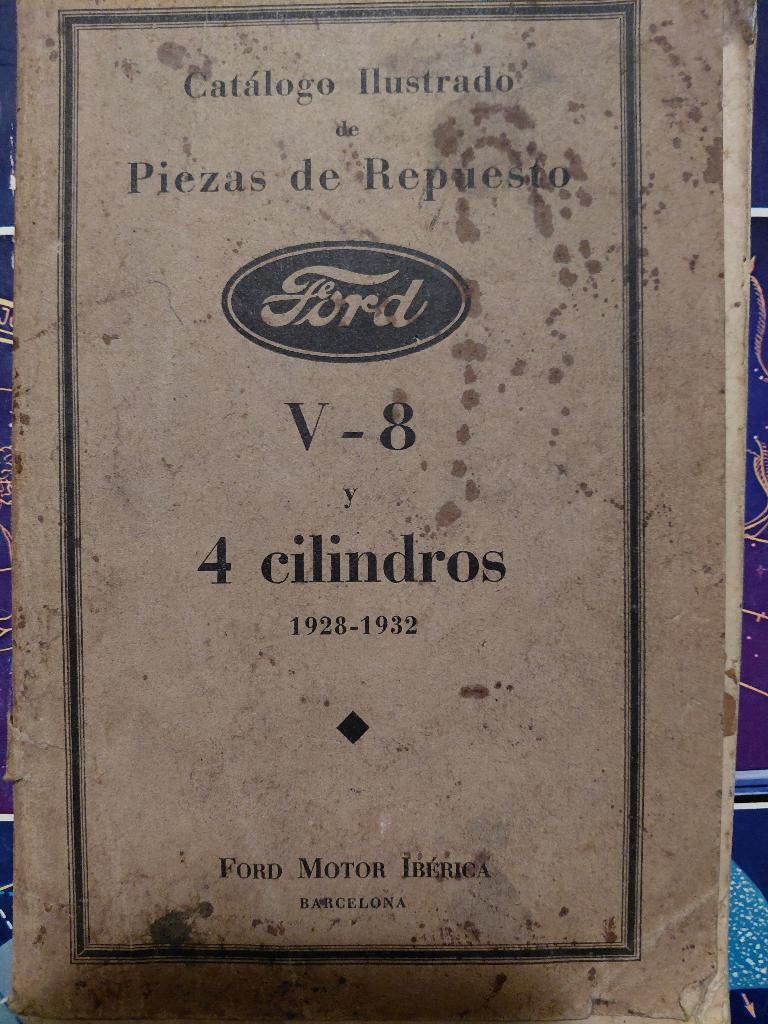 Ford V8 1932 4 cilinder 1928-32 onderdelencataloog, Ophalen