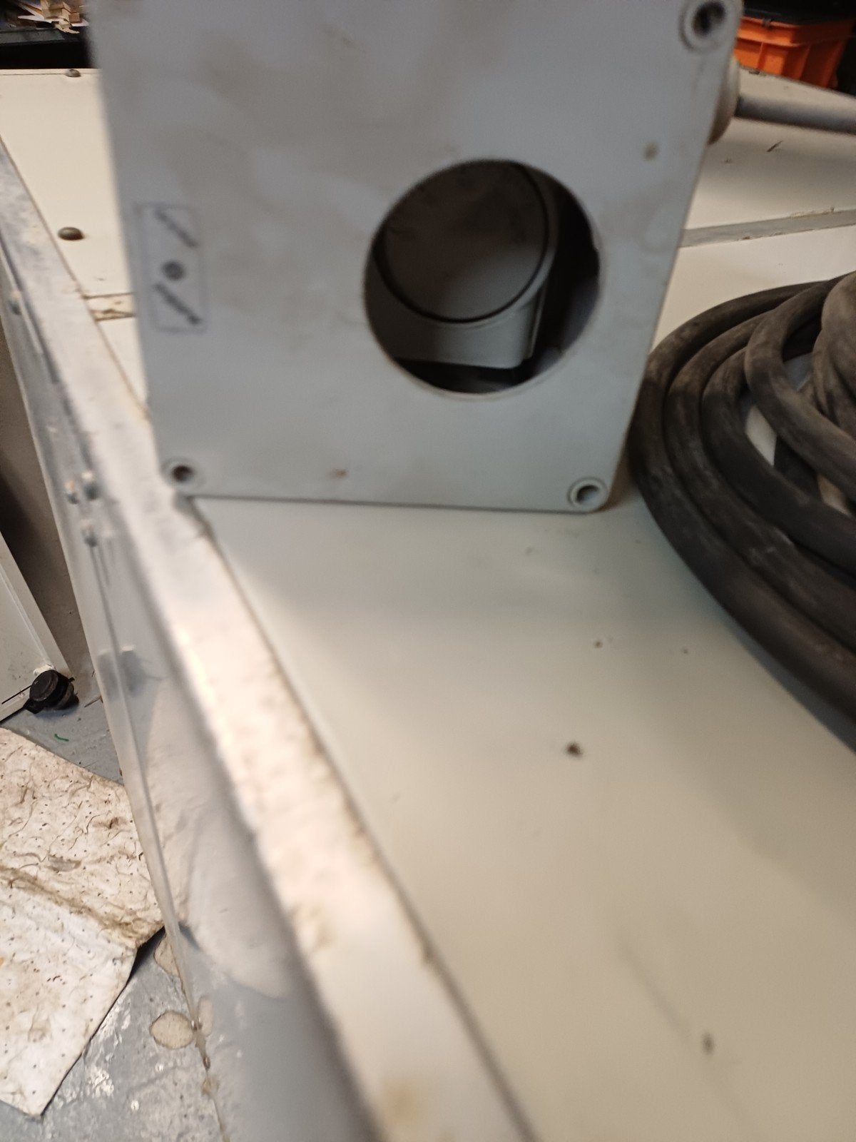 mobiel warmluchtketel, Enlèvement, Utilisé, Chaudière CC ou Chaudière combinée