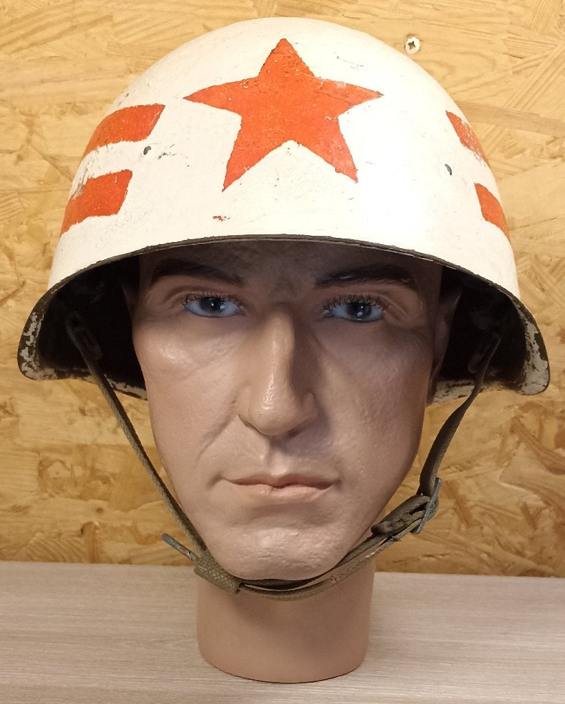 Casque soviétique SSh-40 original coque datée 1944 PM ww2, Collections, Envoi, Armée de terre, Autres types