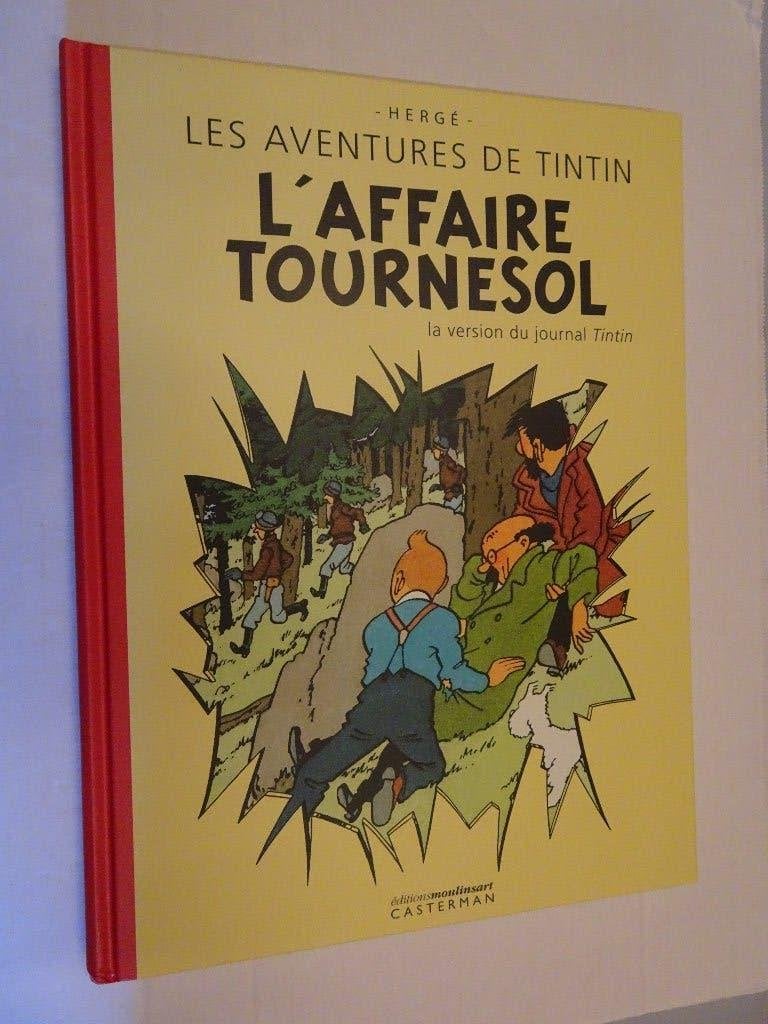 BD L'affaire Tournesol - La version du Journal Tintin -, Neuf, Enlèvement ou Envoi, Une BD, Hergé.
